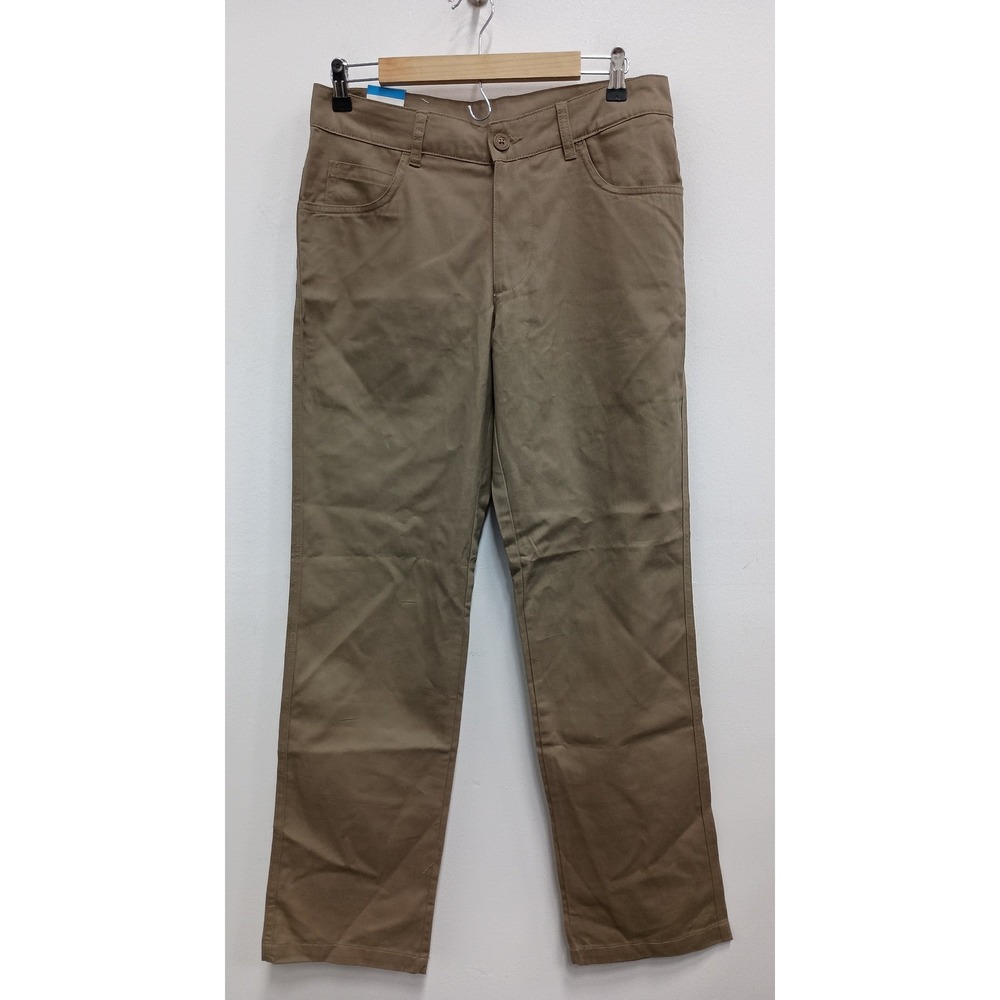 Columbia Pants Mens 30 Tan Outdoor Casual Straight Leg Hiking Chino